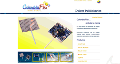 Desktop Screenshot of colombiaflex.com